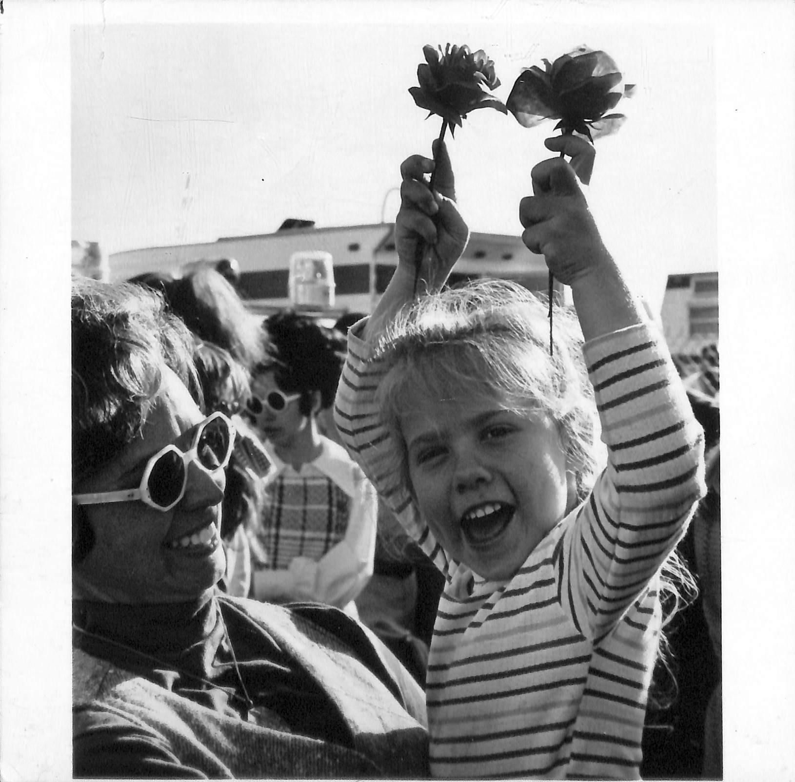 Unidentified Girl at a Parade